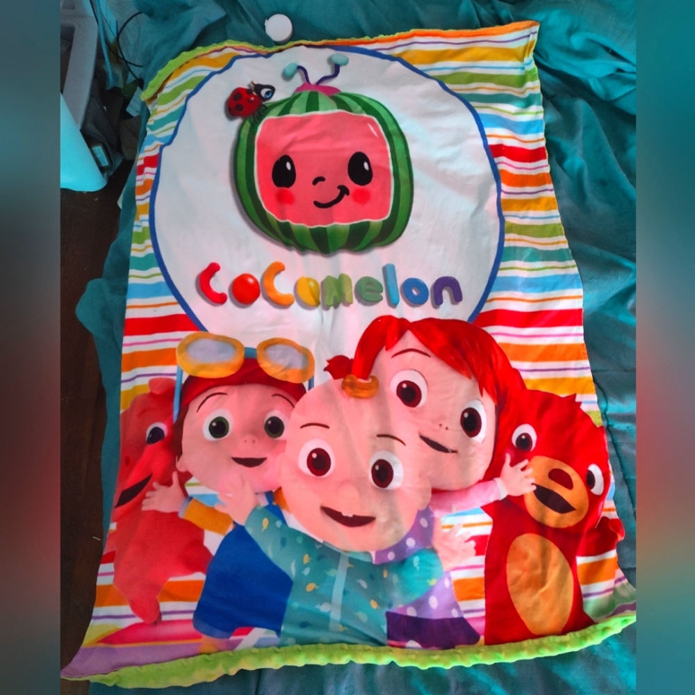 Cocomelon Kids Blanket - Multicolor